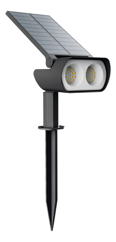 Foco Solar Led Exterior Con Sensor Dia/noche Encendido Aut C