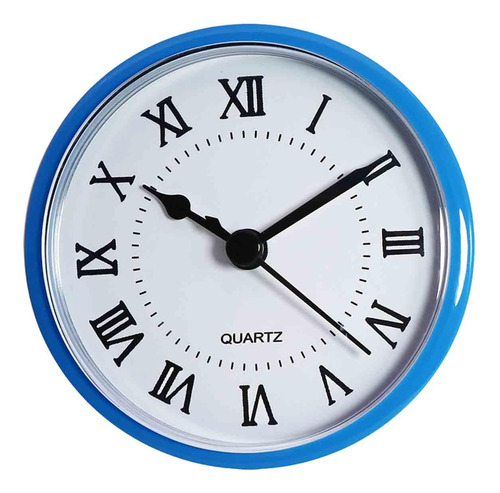 Inserto De Reloj Reloj En Miniatura Número Romano Azul