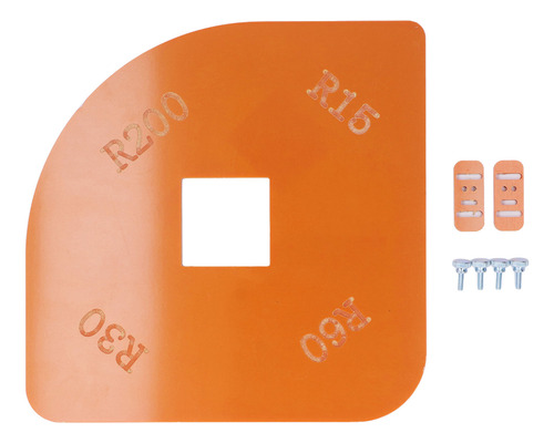 Localizador De Cantos Arredondados Radius Template Jig R15 R