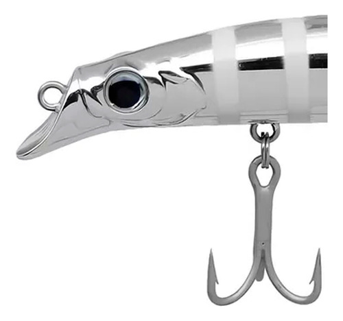 Isca Artificial Destroyer 7,5cm 6g Cromada Glow - Yara