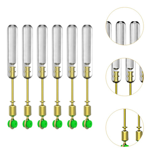 4 X 6 Adaptadores De Flotador De Pesca, Soportes 27,5 Mm