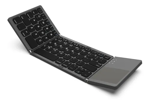 Teclado Bluetooth Plegable, Teclado Plegable Inalámbrico Por