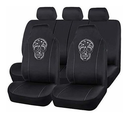 Juego De Fundas De Asiento De Coche De Diseño Universal Con