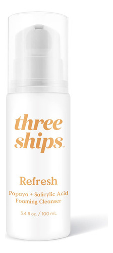 Three Ships Refresh - Limpiador Facial De Papaya Y Ácido S.