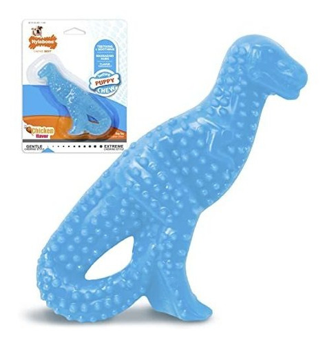 Dinosaurio Nylabone Cachorro Dental Chew Toy Para Cachorros 