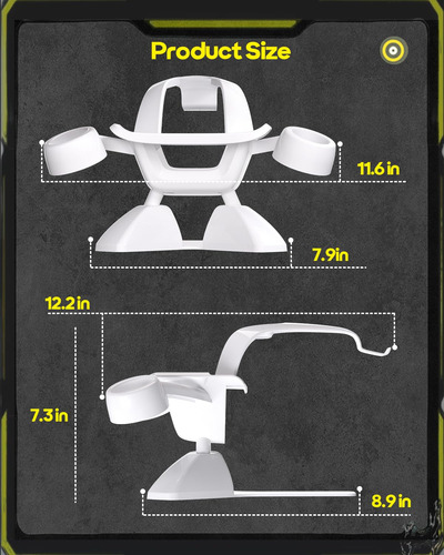 Soporte Para Meta Quest 2 Oculus Quest 3 Organizador Accesor Color