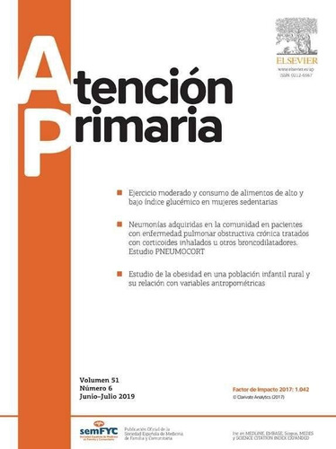 Revista Atención Primaria 07 / 2019