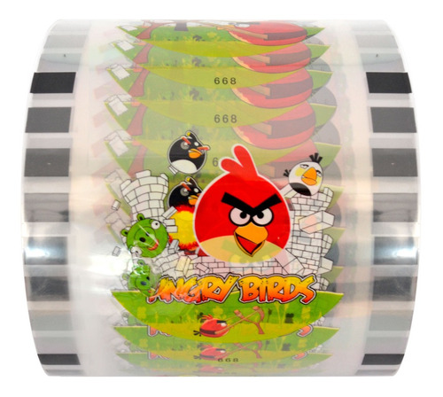 Rollo Para Maquina Selladora De Vasos Angry Birds Envio Inme
