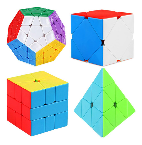 Paquete Moyu Megaminx Skewb Pyraminx Y Square-1 Cobra Pack