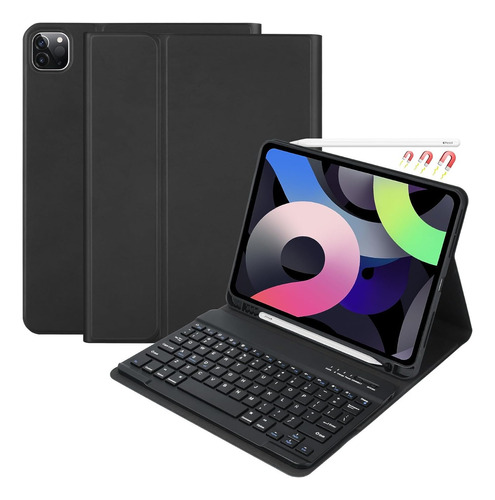 Funda Con Teclado Bluetooth Para iPad Pro 11 Pulgadas