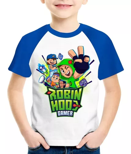 Camiseta Do r Robin Hood Gamer Roblox Minecraft