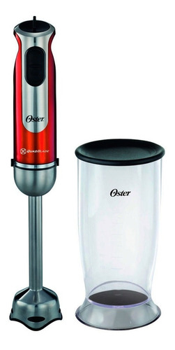 Licuadora De Mano Minipimer Oster 2803 800w Roja Stick Mixer