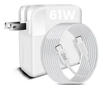 Comprar 61w Tipo C Macbook Air\u002Fpro Cargador Rápido 20.3v 3a 2m Cable*1 Cabezal De Carga Plegable Macbook Accesorios Para Portátiles Cargador Rápido Universal Macbook Pro Charger Accesorios Macbook Air