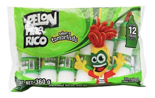 Imagen 2 de 3 de Hershey's Pelon Rico Tamarindo 360g 12 u
