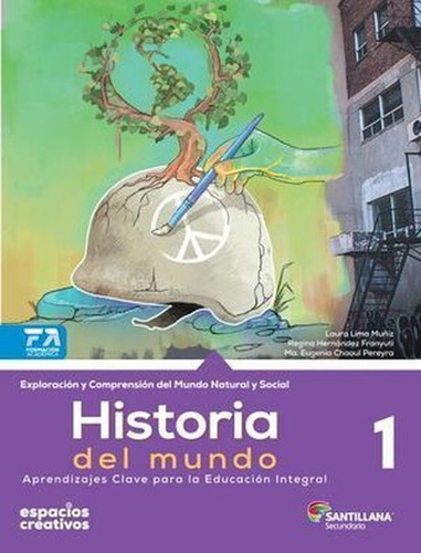 Historia Del Mundo 1. Espacios Creativos. Secundaria, De Lima Muñiz, Laura. Editorial Santillana, Tapa Blanda, Edición 1 En Español, 2022