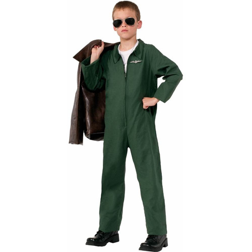 Disfraz Para Niño Héroe De Combate Fuerza Aérea Talla M