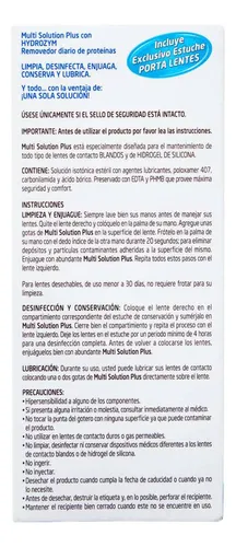 Multi Solution Plus 120 Ml Wasser