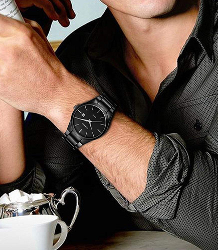 Reloj Curren Hombre Análogo Fechador Cuarzo Acero Ejecutivo