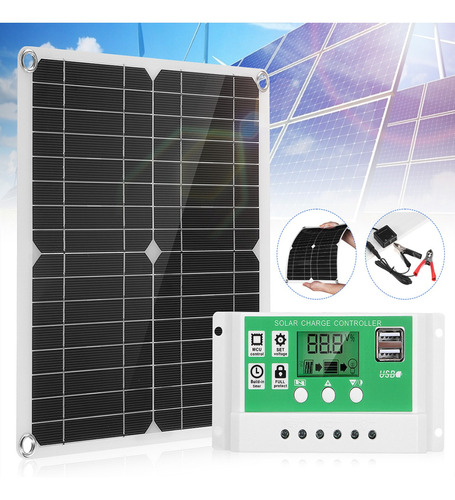 [home] Kits De Paneles Solares Monocristalinos 100a 150w 12v