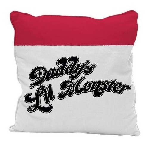 Capa Almofada Daddys Lil Monster 45x45cm - Produto Oficial