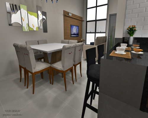 Imagem 19 de 21 de Vende-se Casa Térreo De Alto Padrão, Projeto Moderno Em Condomínio Fechado Com Toda A Infraestrutura. - Ca05125 - 70551126