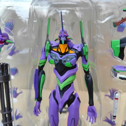 Figuras De Acción Eva Evangelion Test Type Eva-01 De Mafex