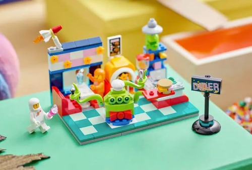 Lego Set Diner Alien Espacial, Edición Limitada, Creativo