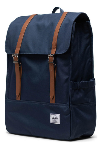 Mochila Herschel Survey Crosshatch Gris Claro
