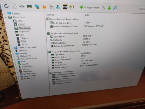 All In One Dell Tactil A6 / 4 Gb Ddr4 / 1 Tb /win 10 (Usado)