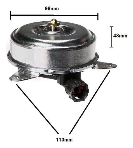 Moto Ventilador Radiador Nissan Xtrail 2.5 2007