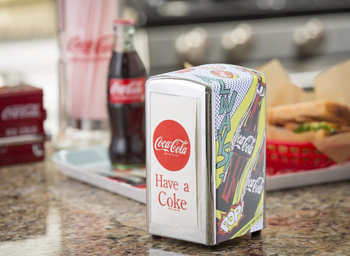 Dispensador Coca-cola Pop! Servilletas Rojo
