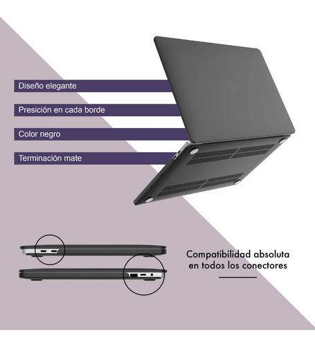 Protector Compatible Mac Air 13 A1932 A2179 A2337 - Acrilico