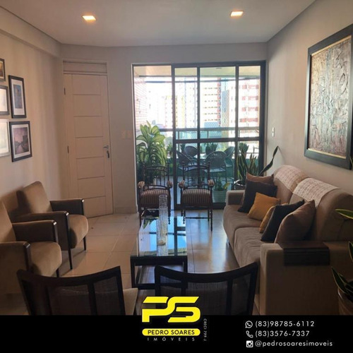 (oportunidade) Apartamento Com 4 Dormitórios À Venda, 235 M² Por R$ 960.000 - Bessa - João Pessoa/pb - Ap4509