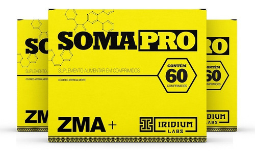 Soma Pro Zma Pré Hormonal - 60 Comps - Kit 3 Caixas