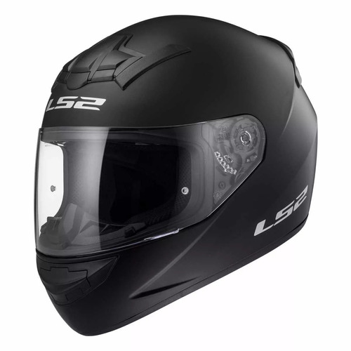 Casco Ls2 352 Rookie Negro Mate En Rolling Motors Núñez