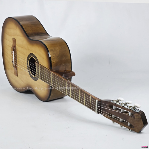 Guitarra Electro Acustica Criolla Funda Pua Colores Color Honeyburst Material Del Diapasón Madera Orientación De La Mano Diestro