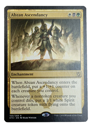 Carta Abzan Ascendancy [tarkir] Mtg Enchantment