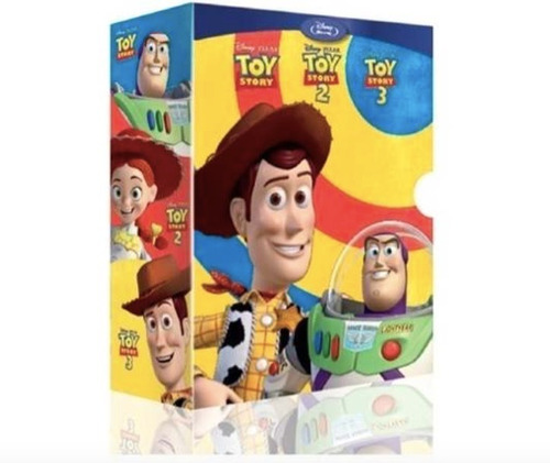 Toy Story 1 2 3 Trilogia Boxset Peliculas Blu-ray Bluray 