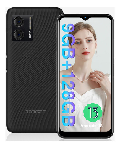 Doogee N50s 6.52 Fhd Smartphone 9gb Ram+128gb Rom Smart Phones, Android 13