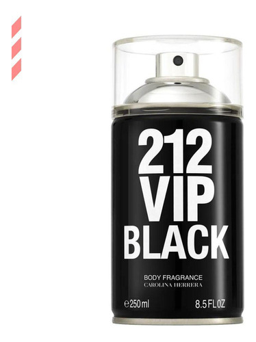 Body Spray 212 Vip Black Men 250ml