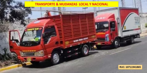Taxi Mudanza Económico, En Todo Lima Y Viajes A Provincia