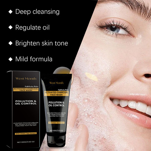 Limpiador Facial Con Carbón Activado H Carbón Activado Deepl
