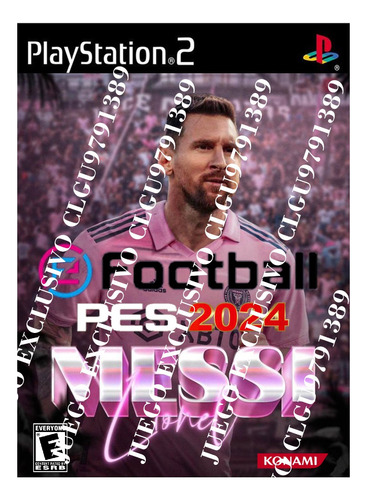 Ps 2 Pes 2024  Messi Inter Miami / Efootball 2024 / Beta