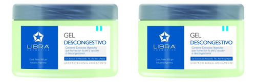 Gel Descongestivo Corporal Libra Cosmética 490grs X 2 U