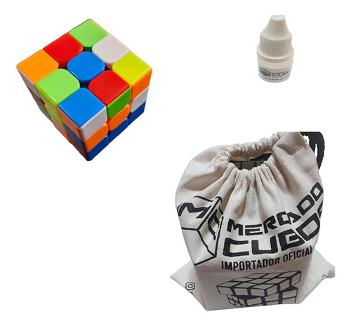 Cubo Rubik Cyclone Boys 3x3 Magnetico + Base + Lubricante