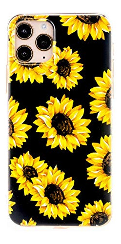 Funda De Fateam Para iPhone 11 Pro,patrón De Flores Tj3qt