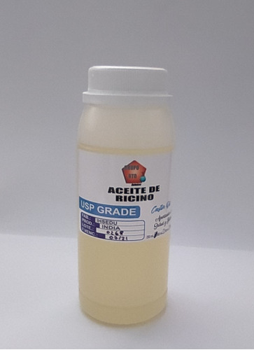 Aceite De Ricino - Orgánico- Puro Y Prensado En Frio - 120ml