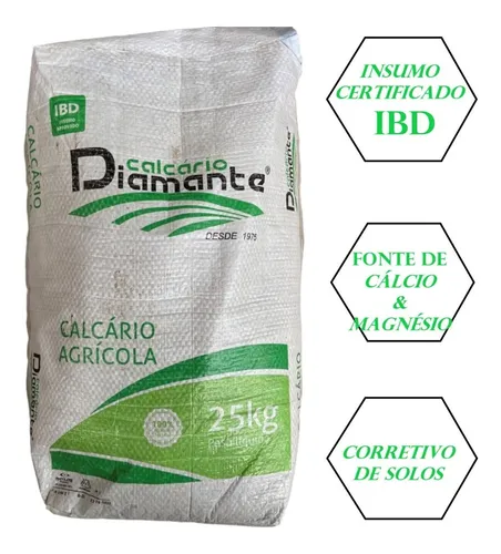 Adubo Npk 10-10-10 25kg + Calcário Dolomítico 25kg Adubo Npk 10-10-10 25kg + Calcário Dolomítico 25kg