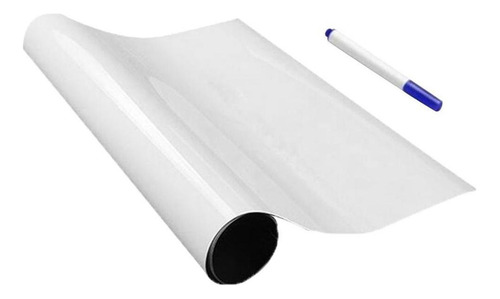 Papel Adhesivo Para Pizarra, 60 X 150 Cm, Color Blanco Zz