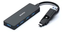 Comprar Hub Usb-c, Usb 3.0 Hub Con 4 Puertos Compatible Con Macbook